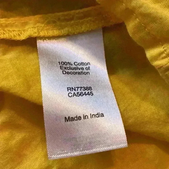 J. Crew Yellow Peplum Blouse size 10 - Picture 4 of 5